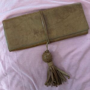 Banana Republic Tan Clutch